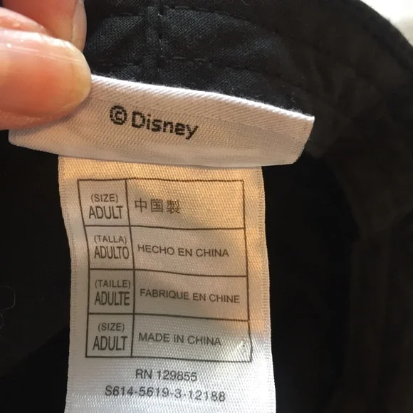 Disney parks plaid women’s cap - Picture 7 of 7